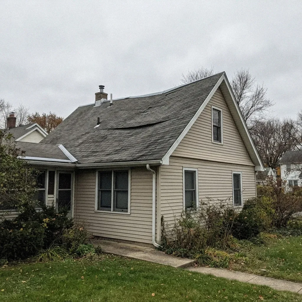 What a Sagging Roofline Means in Simi Valley