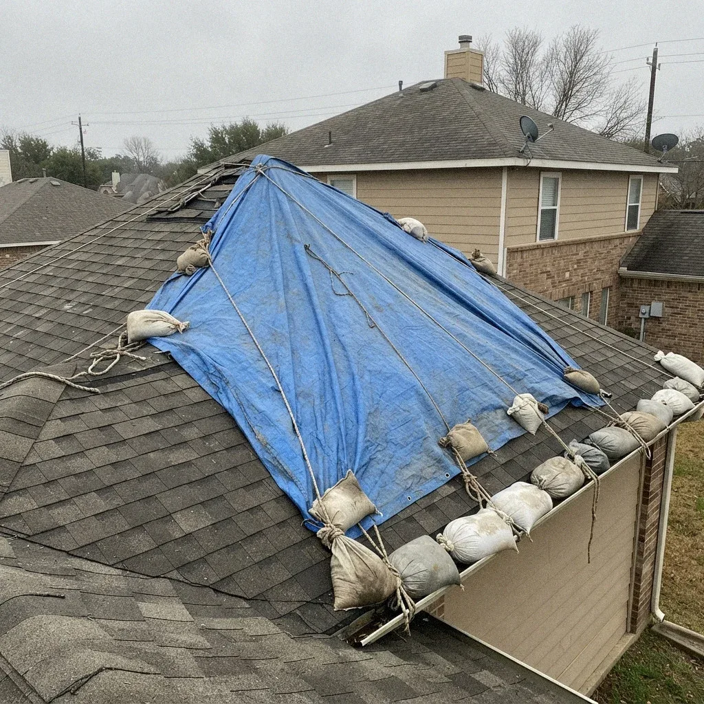 Emergency Roof Tarping service in Simi Valley, CA